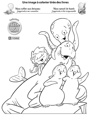 télécharger l’image à colorier «Maître à bord» - 1