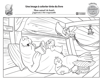 télécharger l’image à colorier «Maître à bord» - 4